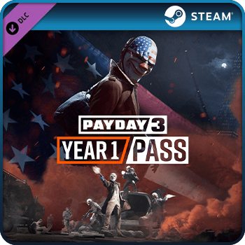 PAYDAY 3 Year 1 Pass PC DLC STEAM Game Key Global product image