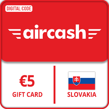 Rewarble Aircash Gift Card SLOVAKIA 5 EUR product image