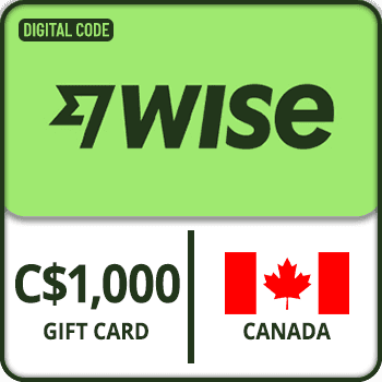 Rewarbale Wise CANADA Gift Card $1000 product image