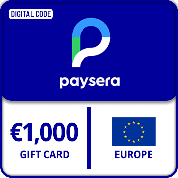 Rewarble Paysera Gift Card Europe €1000 product image
