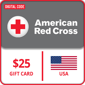 American Red Cross Gift Card USA 25$ product image