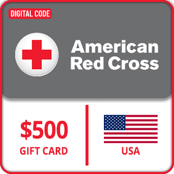 American Red Cross Gift Card USA 500$ product image
