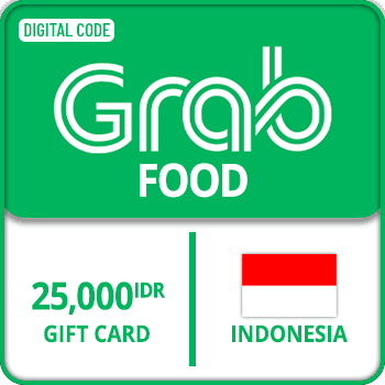 Grab Gift Card INDONESIA FOOD IDR 25000 product image