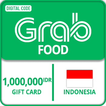 Grab Gift Card INDONESIA FOOD IDR 1000000 product image