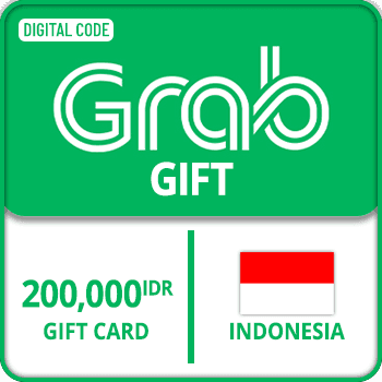 Grab GIFT Gift Card Indonesia IDR 200000 product image