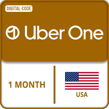 uber one usa 1 month gift card product image