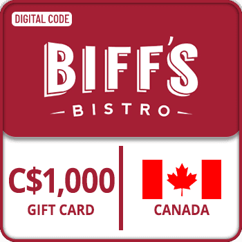Biff's Bistro Gift Card Canada $1000 product image