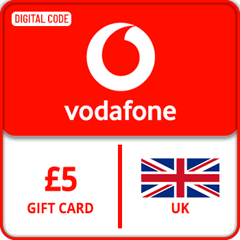 Vodafone Gift Card UK £5 product image