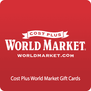 Cost Plus World Market Gift Card product image Cost Plus World Market Gift Card product image