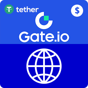 Gate.io USDT product image Gate.io USDT product image