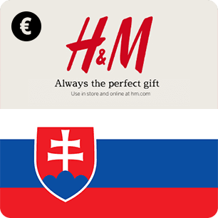 H&M Gift Card Slovakia