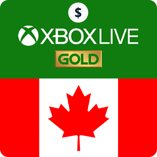 Xbox Live Gold Gift Card Canada