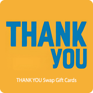 THANK YOU Swap Gift Card product image THANK YOU Swap Gift Card product image