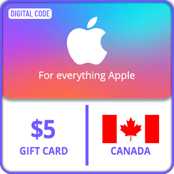 App Store & iTunes Gift Card Canada $5 product image