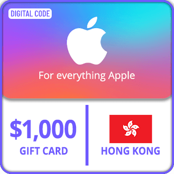 App Store & iTunes Gift Card Hong Kong $1000 product image
