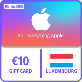 App Store & iTunes Gift Card Luxembourg €10 product image