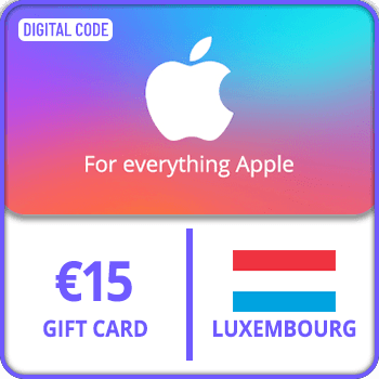 App Store & iTunes Gift Card Luxembourg €15 product image