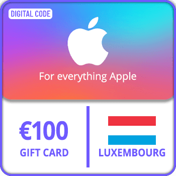 App Store & iTunes Gift Card Luxembourg €100 product image