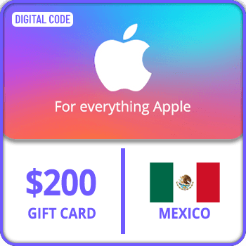 App Store & iTunes Gift Card Mexico $200 product image
