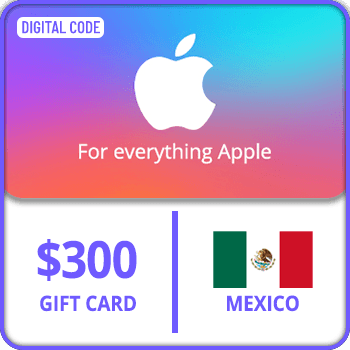 App Store & iTunes Gift Card Mexico $300 product image