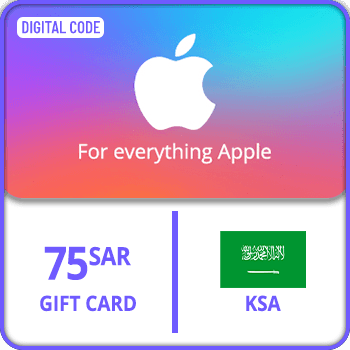 App Store & iTunes Gift Card KSA 75 SAR product image