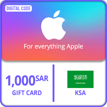 App Store & iTunes Gift Card KSA 1000 SAR product image