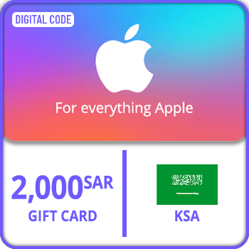 App Store & iTunes Gift Card KSA 2000 SAR product image