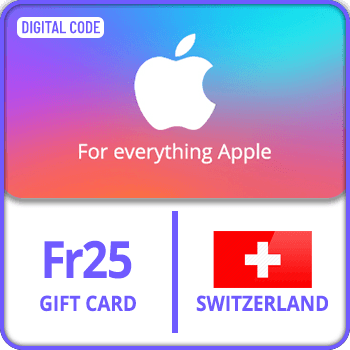 App Store & iTunes Gift Card Switzerland Fr25 product image