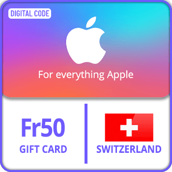 App Store & iTunes Gift Card Switzerland Fr50 product image
