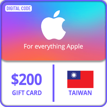 App Store & iTunes Gift Card Taiwan $200 product image
