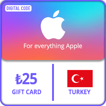 App Store & iTunes Gift Card Turkey ₺25 product image