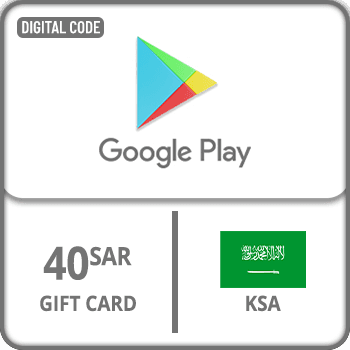 Google Play Gift Card KSA 40SAR product image