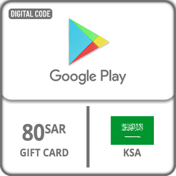 Google Play Gift Card KSA 80SAR product image