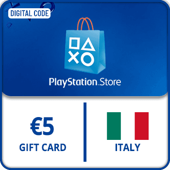 PlayStation Network Card (PSN) Italy €5 product image