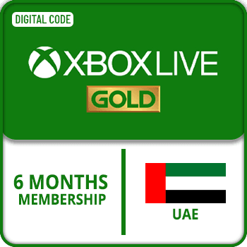 Xbox Live Gold UAE 6M Membership product image