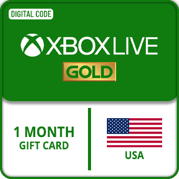 Xbox Live Gold USA 1Month product image