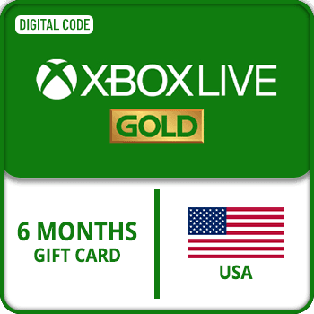 Xbox Live Gold USA 6Months product image