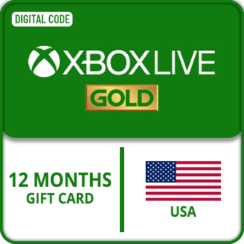 Xbox Live Gold USA 12Months product image