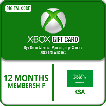 Xbox Gift Card KSA 12 Months Membership product image