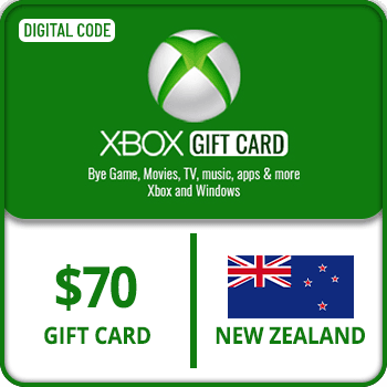Xbox Gift Card New Zealand $70 product image