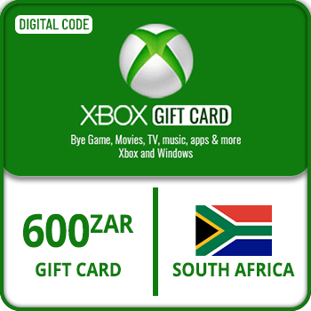 Xbox Gift Card South Africa 600 ZAR product image