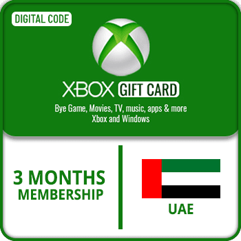 Xbox Gift Card UAE 3 Months Membership product image
