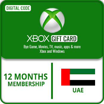 Xbox Gift Card UAE 12 Months Membership product image