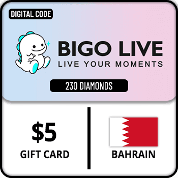 Bigo Live Gift Card 230 Diamonds Bahrain $5 product image