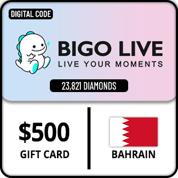 Bigo Live Gift Card 23821 Diamonds Bahrain $500 product image