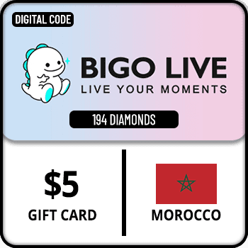 Bigo Live Gift Card 194 Diamonds Morocco $5 product image