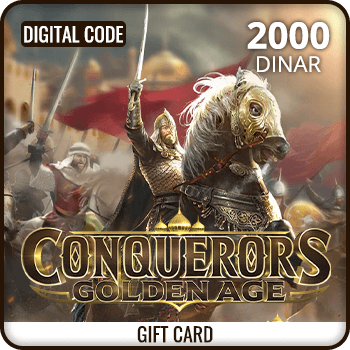 Conquerors Golden Age Gift Cards 2000 Dinar product image