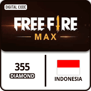 Free Fire Max Gift Card Indonesia 355 Diamond product image