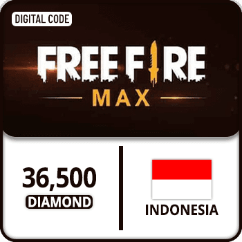 Free Fire Max Gift Card Indonesia 36500 Diamond product image