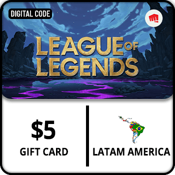League of Legends Gift Card Latin America $5 product image